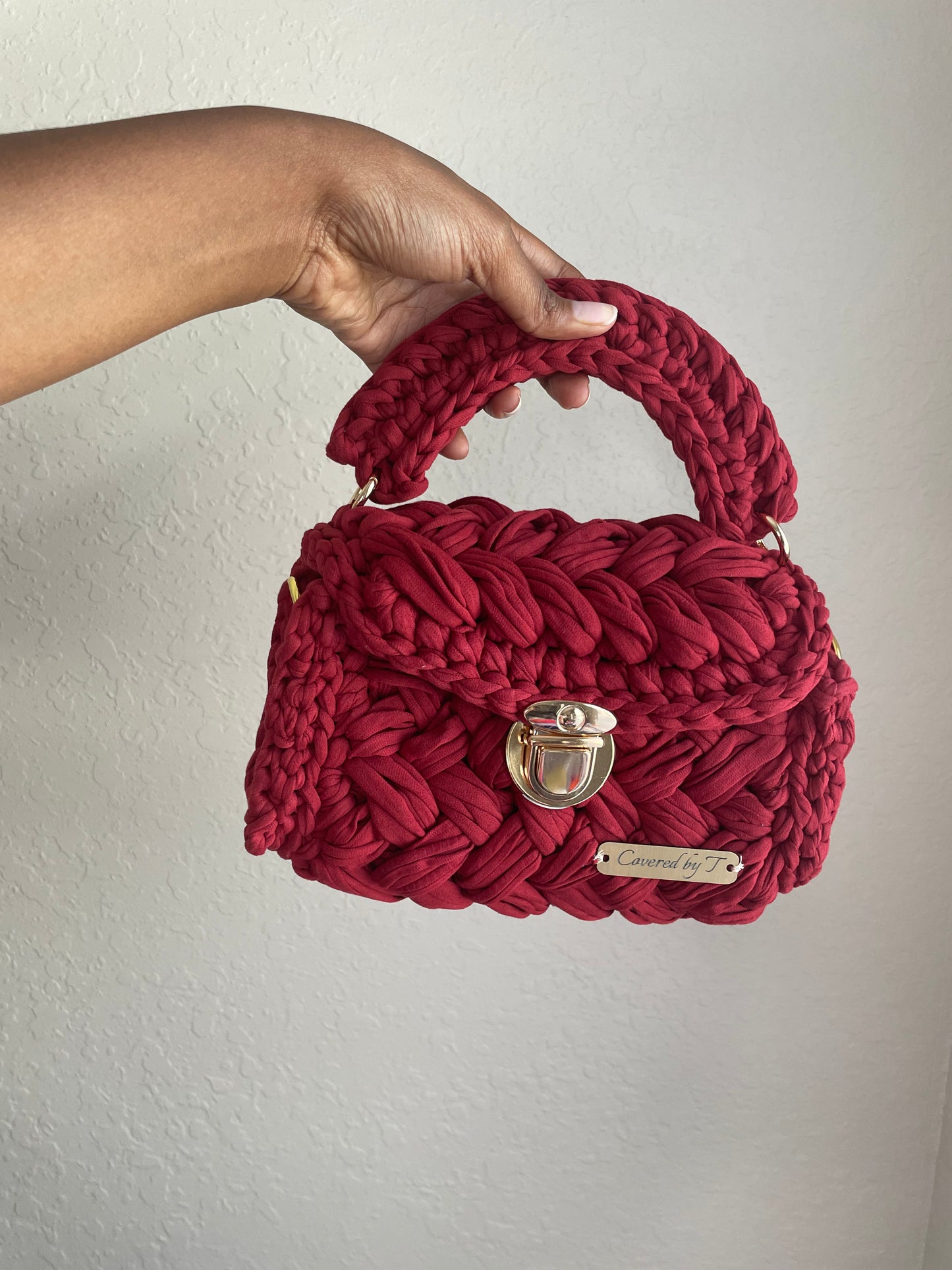 Puff Stitch handbag
