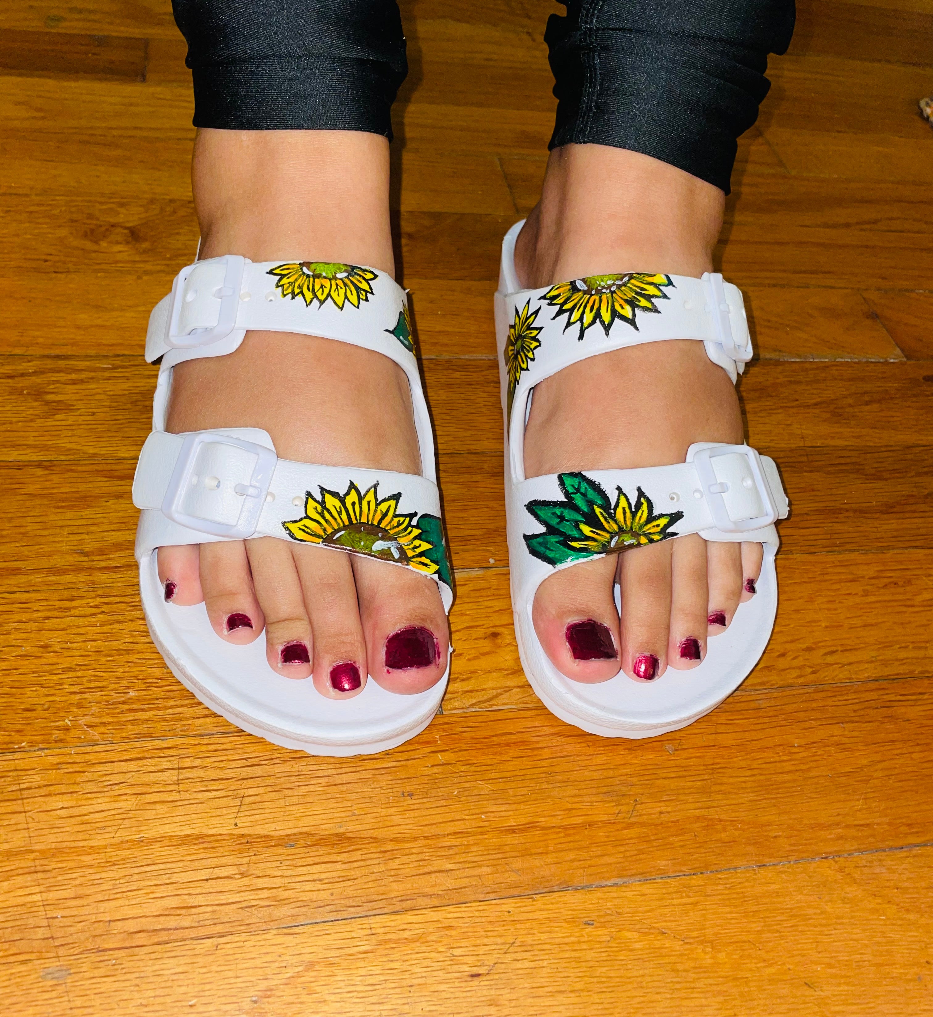 Sunflower Sandals