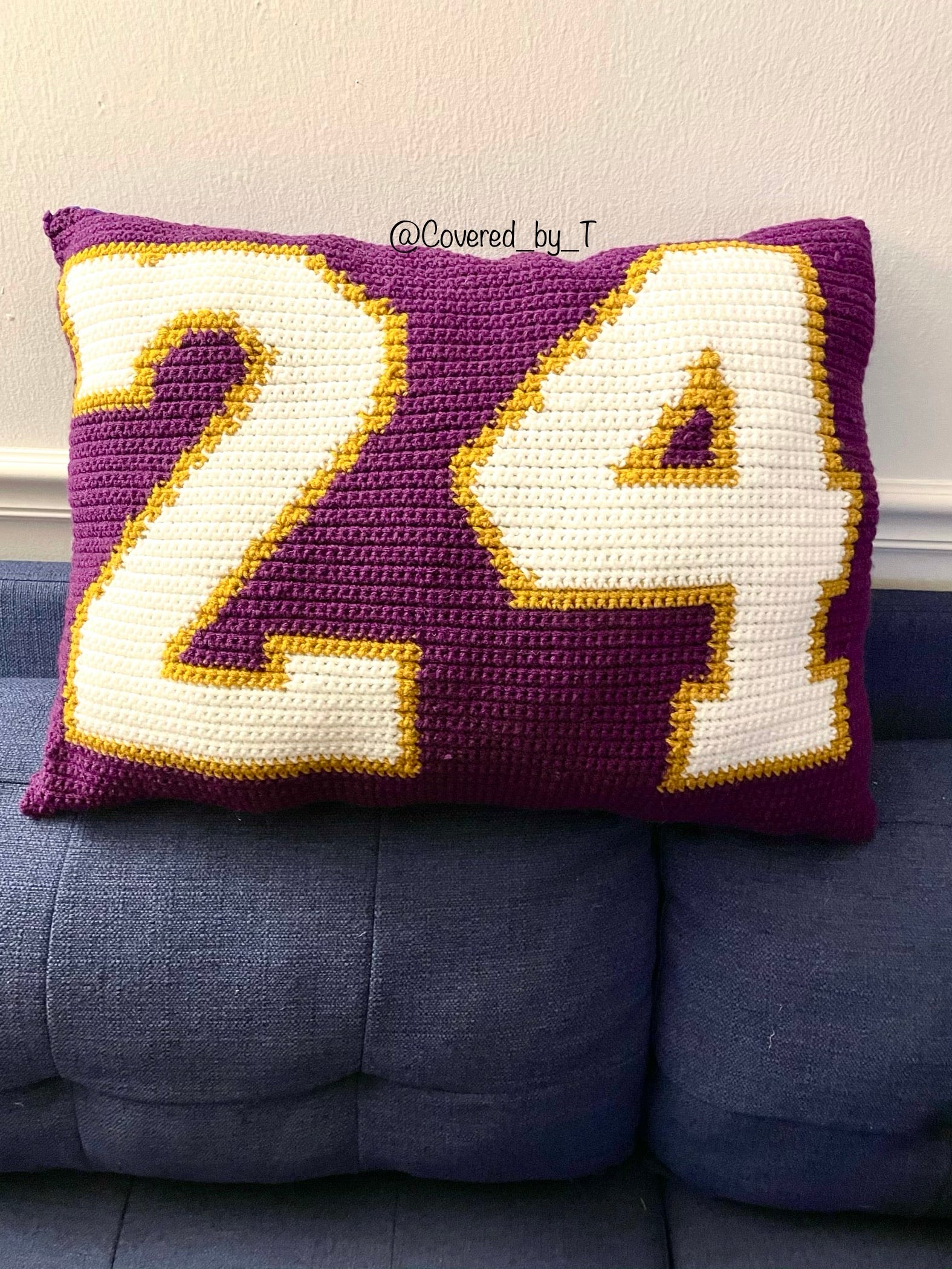 Kobe tribute pillow (Made to Order)